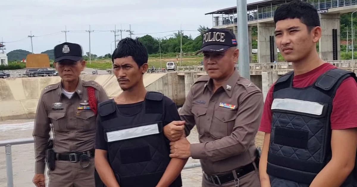 จับสองมือปืนทำแผนฯ คดีดวลปืนสันเขื่อน ลูกสมุน ส.ส.เมืองกาญจน์ดับพร้อมอริ