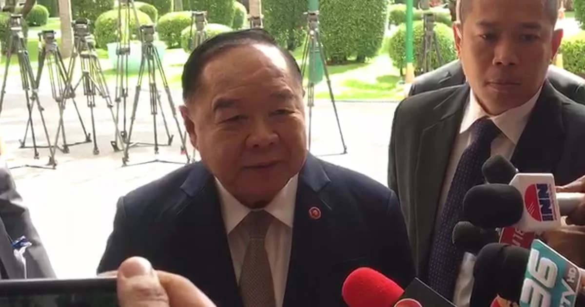 “ประวิตร” ปัดข่าวสื่อนอกปูด รัฐบาลคสช. แห่ซื้ออาวุธ