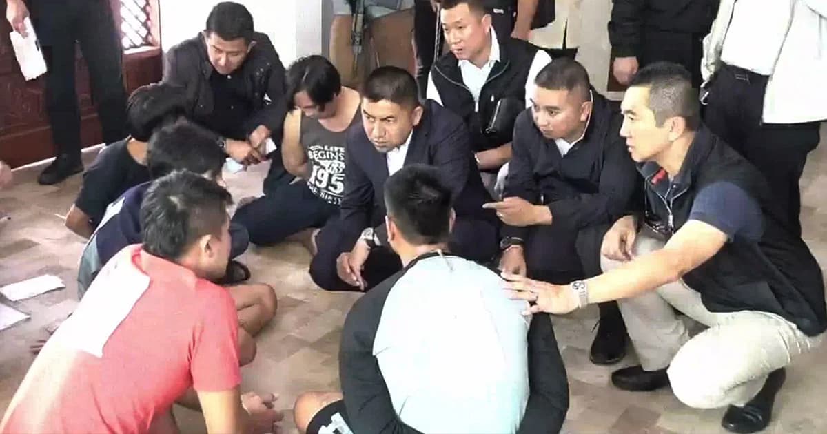 บุกจับแก๊งคอลเซ็นเตอร์ กลางกรุงมะนิลา รวบ 16 คนไทย