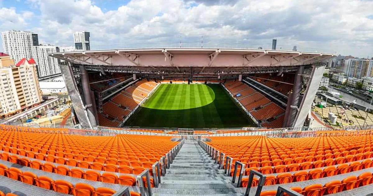 “เยคาเตรินเบิร์ก อารีนา” สนามที่น่าหวาดเสียวที่สุด ในฟุตบอลโลก 2018