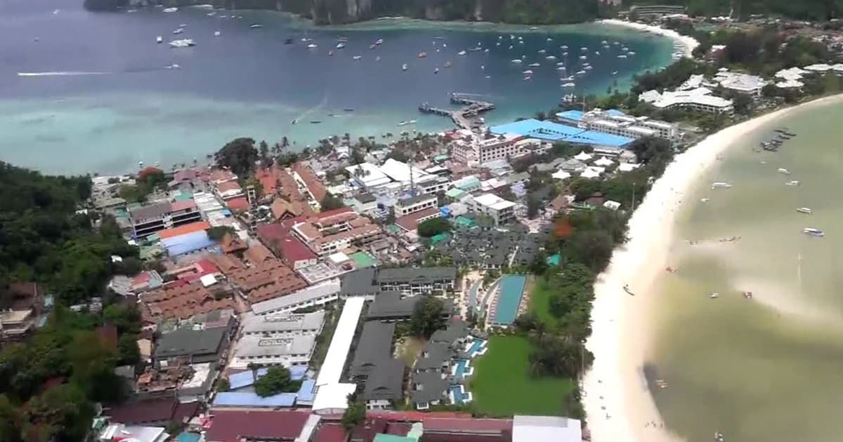 สั่งปิดโฮสเทลเถื่อน บนเกาะพีพี จ.กระบี่ กว่า 70 แห่ง