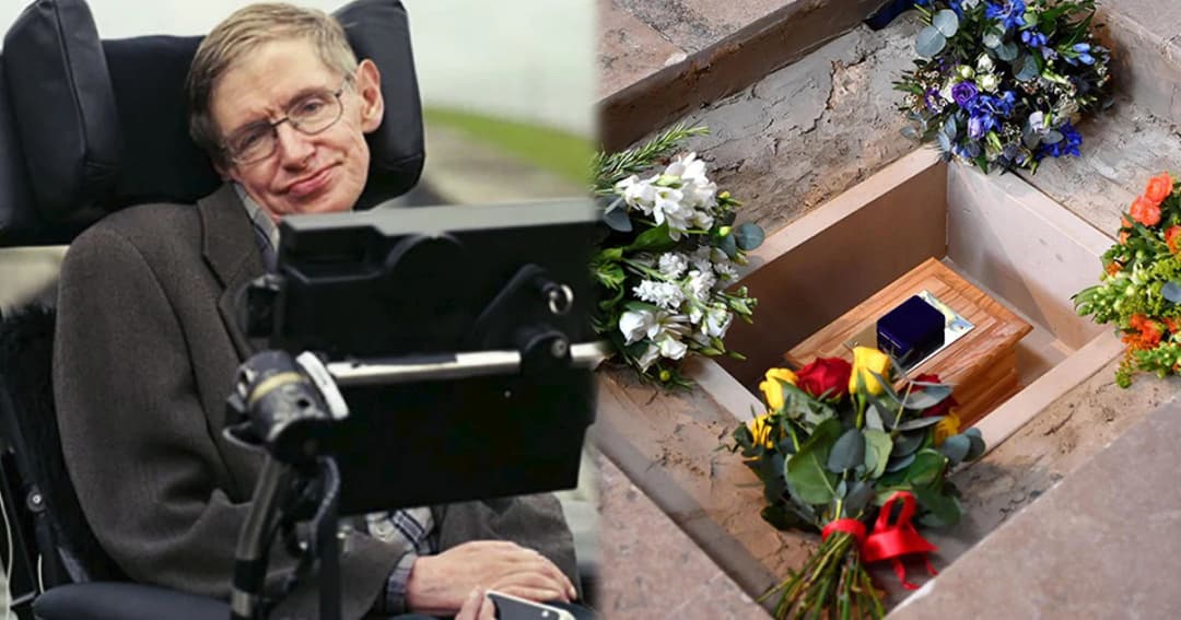 ฝังเถ้ากระดูก ‘ศ.ฮอว์คิง’ แล้ว ข้างไอแซก นิวตัน-ชาร์ลส์ ดาร์วิน