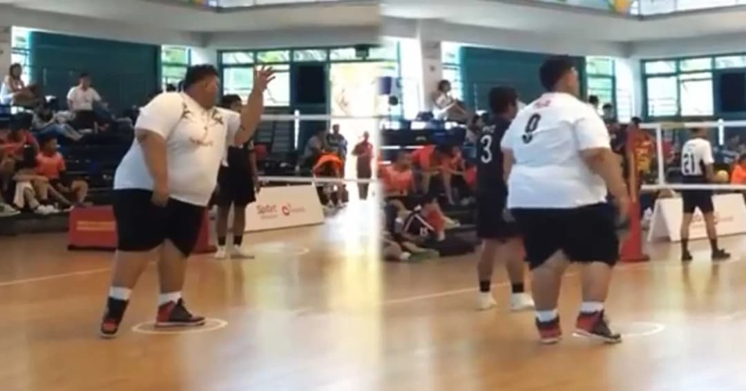 ตัวเสิร์ฟบิ๊กไซส์ กับลีลาเตะตะกร้อเหลือเชื่อ