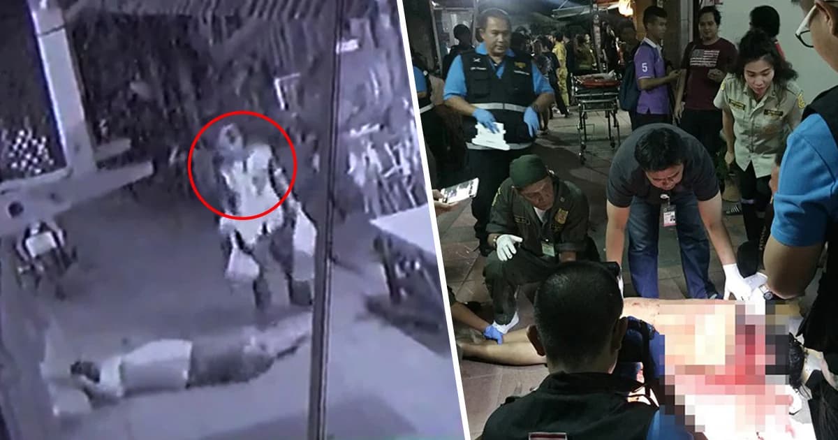 ลุงชักปืนยิงคู่วิวาทดับ ก่อนเดินกลับบ้านอย่างใจเย็น เผยแค่ป้องกันตัว