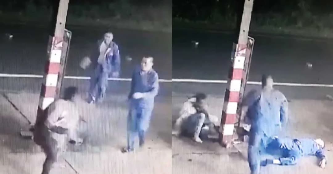 ไทย-จีนนั่งเชียร์บอลโลก พูดไม่เข้าหู รุมต่อยกันนัว