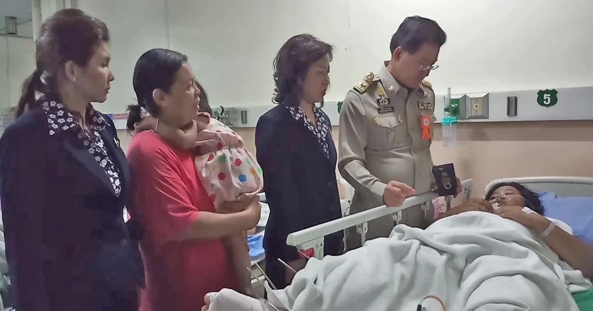 ผู้ว่าฯ โคราชรุดเยี่ยมผู้บาดเจ็บเก๋งไฟไหม้ พร้อมนำ 8 ฮีโร่พบนายกฯ 19 มิ.ย.