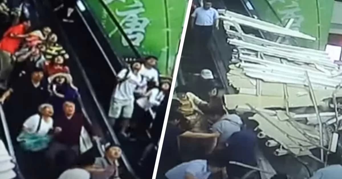 เจ็บ 9 ราย วัสดุตกแต่งเพดานถล่มทับนักท่องเที่ยวในจีน