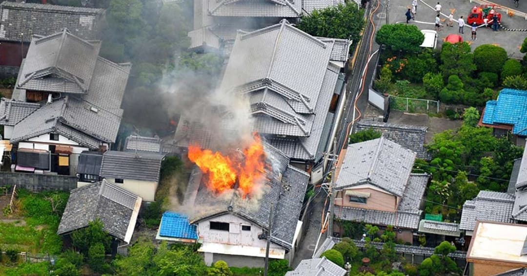 โกลาหล แผ่นดินไหวในญี่ปุ่น 5.9 ไฟไหม้-ท่อน้ำประปาแตก