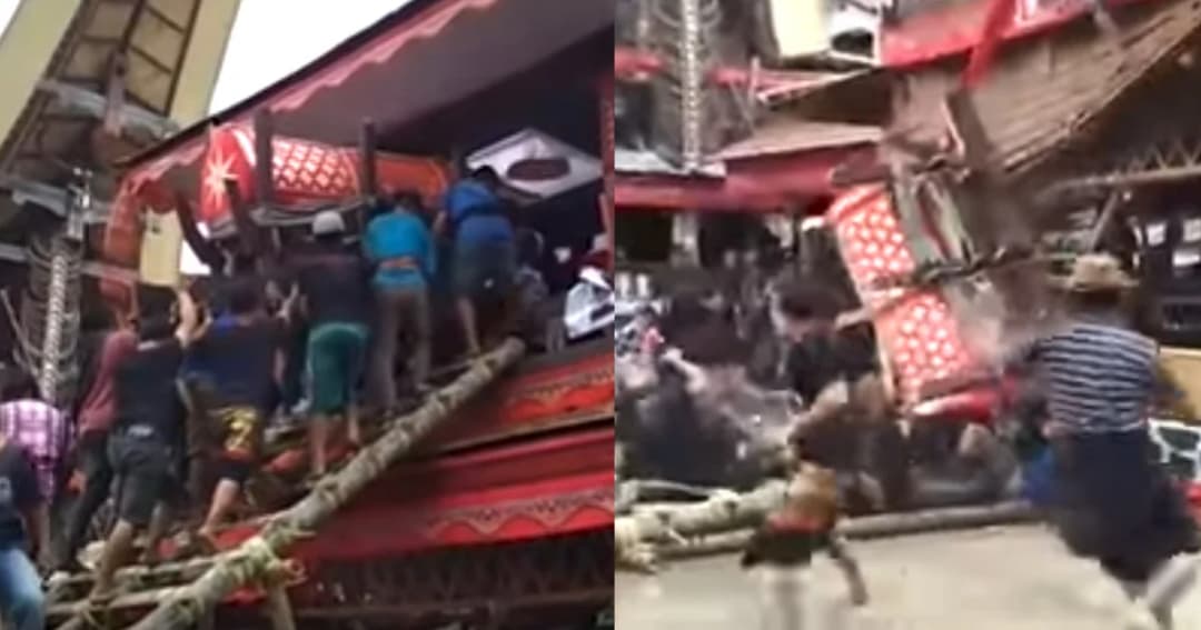 หนุ่มอิเหนาชะตาขาด ถูกโลงศพแม่หล่นทับเสียชีวิต