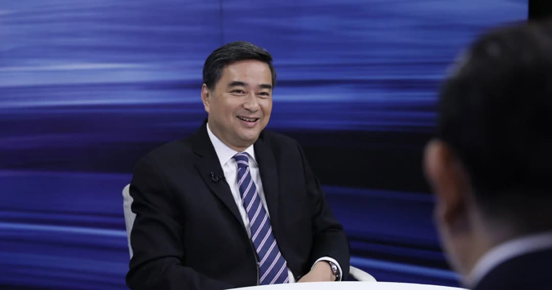 ‘อภิสิทธิ์’ จวกแม่น้ำห้าสายสร้างอุปสรรคพรรคการเมือง