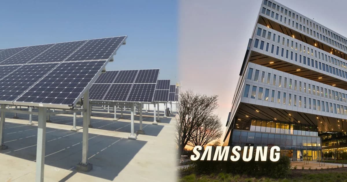 ซัมซุง มุ่งมั่นใช้พลังงานหมุนเวียน 100% ขับเคลื่อนธุรกิจ