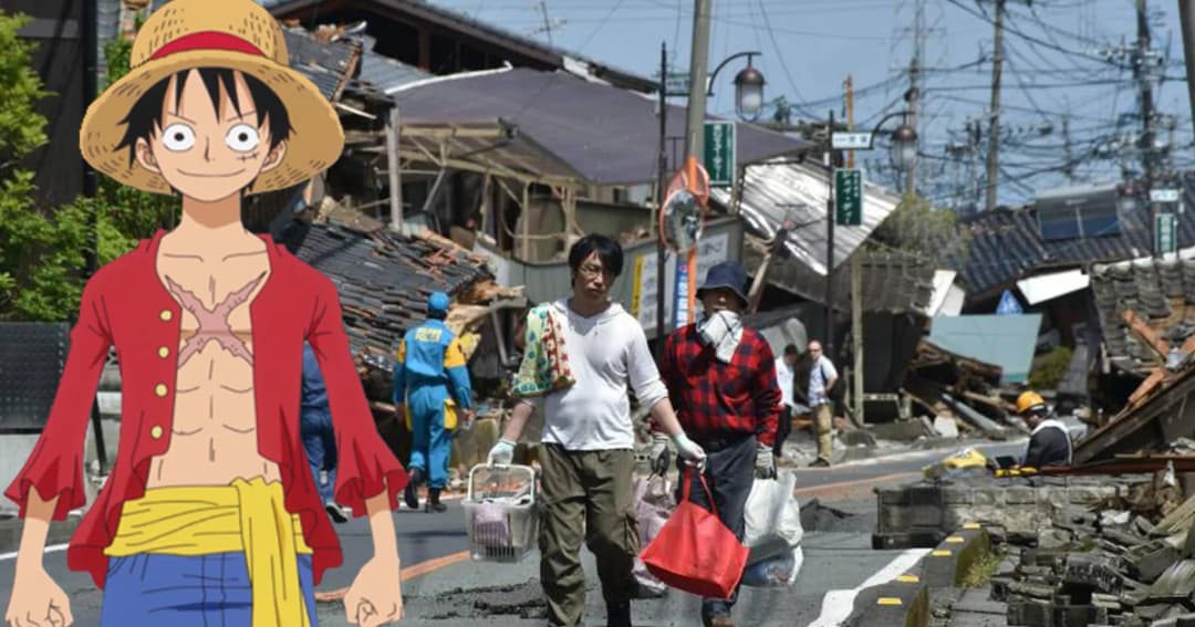 คุมาโมโตะเตรียมสร้างรูปปั้น “ลูฟี่” หลังผู้เขียนวันพีซบริจาคเงินช่วยเหลือกว่า 800 ล้านเยน