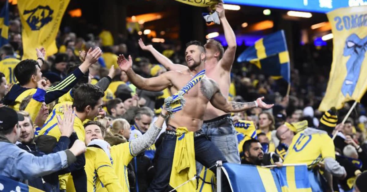 รัสเซียเบียร์หมดเมือง หลังแฟนบอลสวีเดนเหมาไปฉลอง