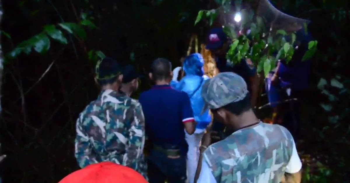 ซาไกออกหาสมุนไพร พบศพถูกทิ้งกลางป่าเขาบรรทัด จ.พัทลุง