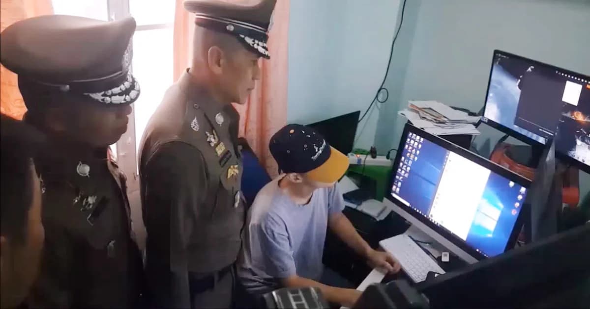 จับเครือข่ายพนันบอลออนไลน์ เมืองนนทบุรี พบเงินหมุนเวียนกว่า 20 ล้าน