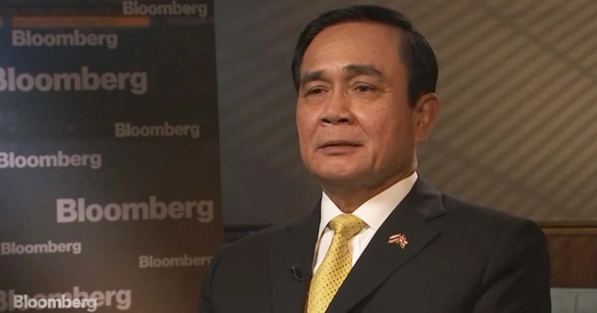 นายกฯ เผยบลูมเบิร์ก จะให้คำตอบเล่นการเมืองหรือไม่ กันยายนนี้