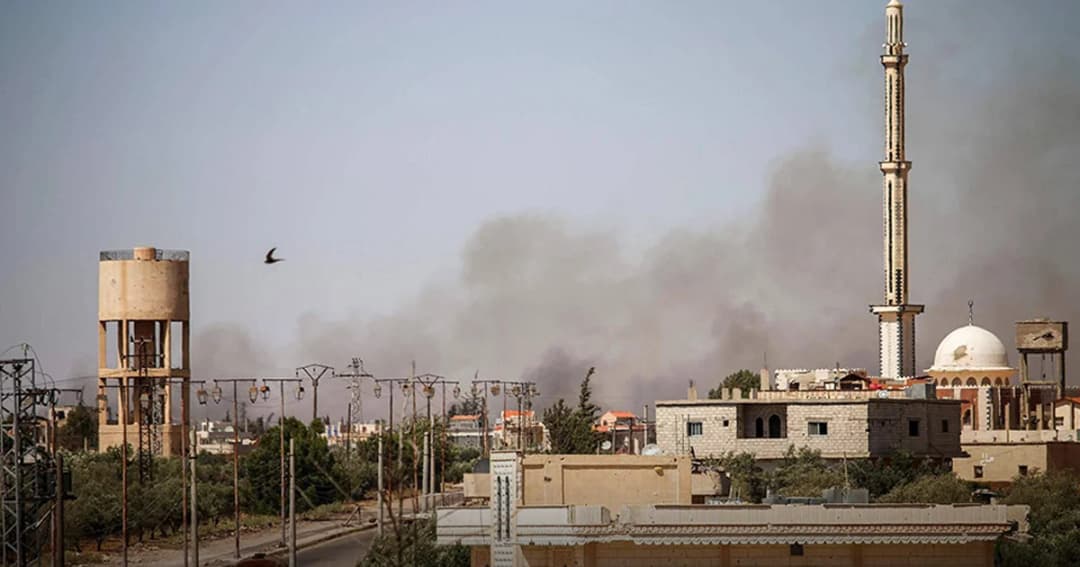 กบฏเผยกองทัพซีเรีย ทิ้งระเบิดใส่พื้นที่กลุ่มต่อต้าน ยั่วน้ำโหมะกัน