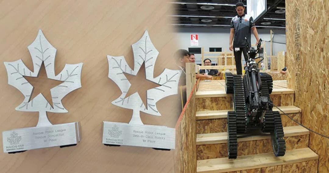 เด็กไทยสุดเจ๋ง คว้าแชมป์โลก “หุ่นยนต์กู้ภัยโลก” เป็นสมัยที่ 9