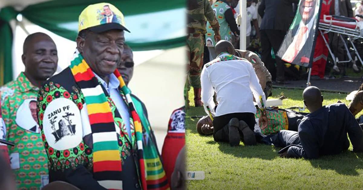 ผู้นำซิมบับเวถูกลอบวางระเบิดขณะหาเสียง เคราะห์ดีรอดตายหวุดหวิด