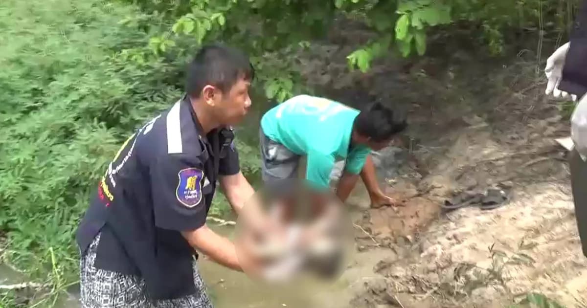 สุดสลด! แม่หิ้วเด็กทารกแรกเกิด ทิ้งบ่อน้ำกลางทุ่ง พบรอยเลือดเป็นทางยาว