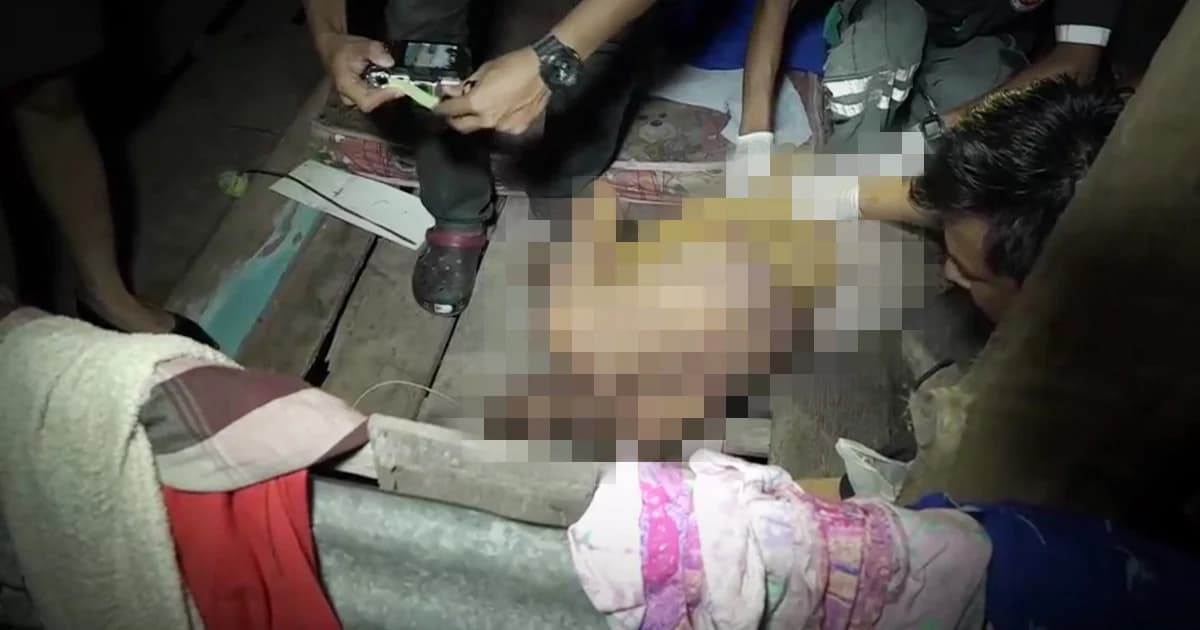 สาวใหญ่ถูกฆ่ารัดคอ เปลือยกายในกระท่อม ตร. เชื่อ ‘สามี’ มีเอี่ยว