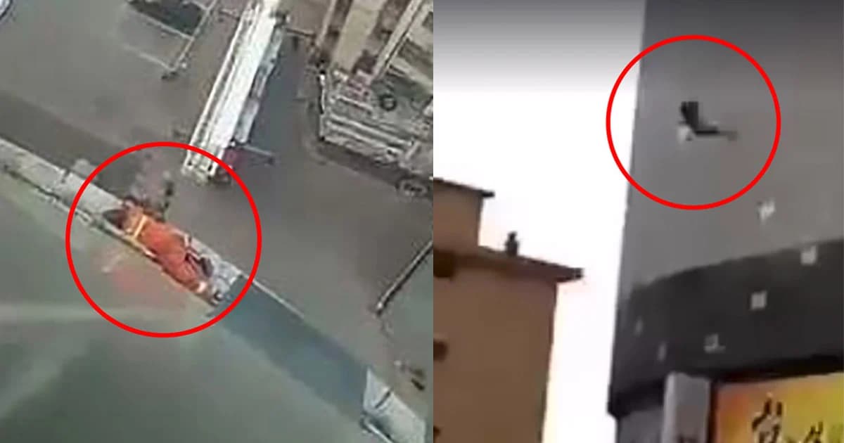 เปิดคลิป กู้ภัยร้องอย่างสิ้นหวัง สาวป่วยซึมเศร้าหลุดมือดิ่งพื้น