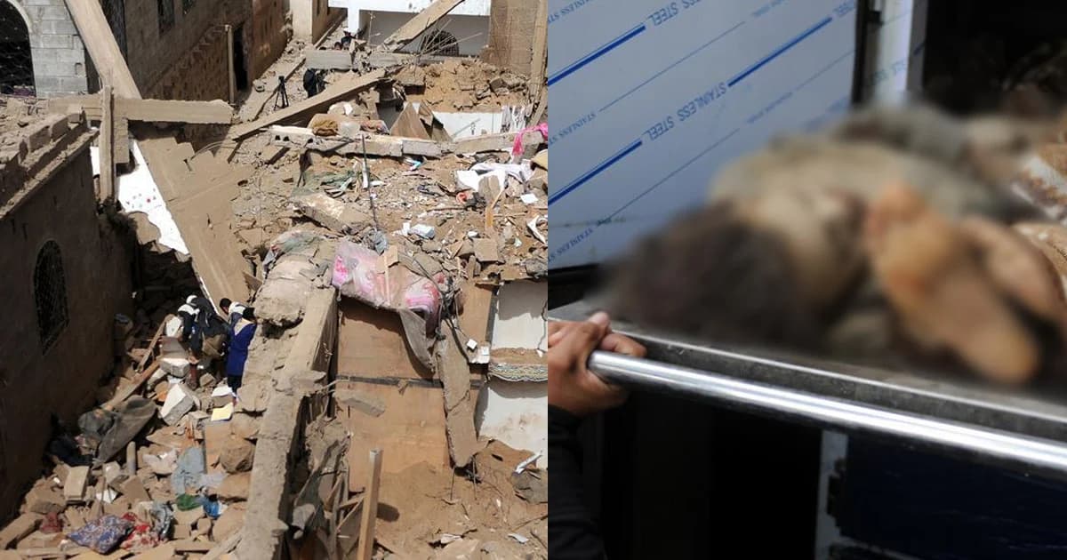 คร่าชีวิต 9 ศพ ซาอุฯ โจมตีทางอากาศทางตอนเหนือเยเมน