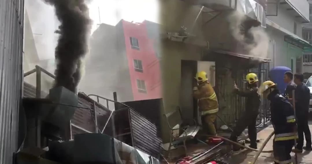 พ่อครัวพลาด! ไฟไหม้ครัวจนเกือบวอดทั้งโรงแรม