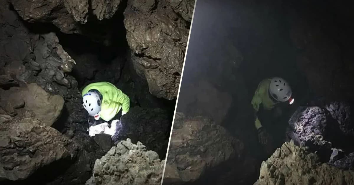 สัญญาณดี ! พบปล่องถ้ำเขาหลวงเพิ่ม ลุ้นโรยตัวช่วย 13 ชีวิต