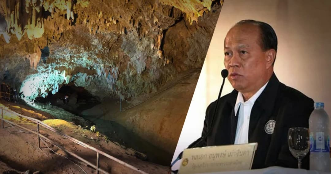 มท.1 บินเชียงราย ประเมินแผนค้นหา 13 ชีวิตติดถ้ำหลวง