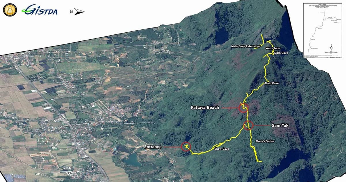 ‘จิสด้า’ ทำภาพ 3 มิติ ช่วยกู้ 13 ชีวิต หวังพบโพรงลัดเข้าสู่ถ้ำหลวง