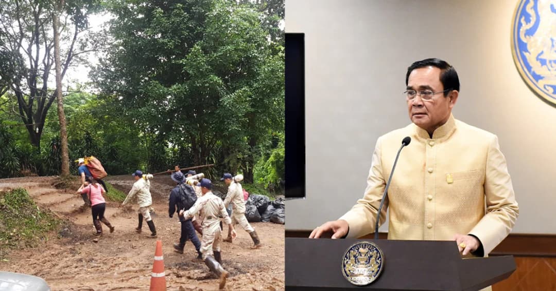 นายกฯ เตรียมลงพื้นที่ถ้ำหลวง-ขุนน้ำนางนอน พรุ่งนี้