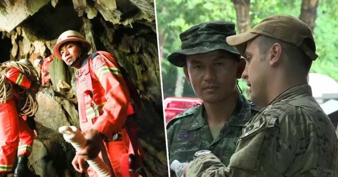 ทีมทหาร-กู้ภัย นานาชาติ แห่ช่วย 13 ชีวิต ติดถ้ำหลวง