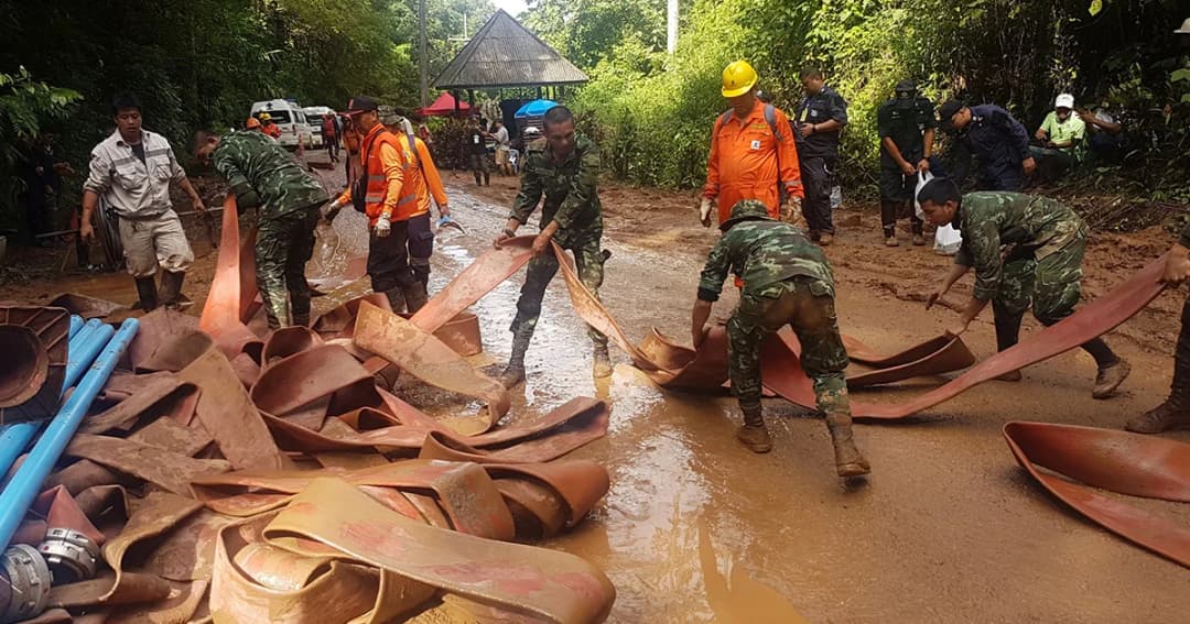 ญี่ปุ่นส่งผู้เชี่ยวชาญ 2 คน ร่วมระบายน้ำถ้ำหลวง