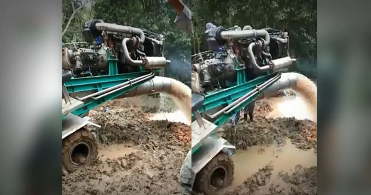 ไม่รอช้า ! ติดตั้ง ‘เครื่องสูบน้ำพญานาคยักษ์’ เดินหน้าเต็มกำลัง ลุยกู้ถ้ำหลวง