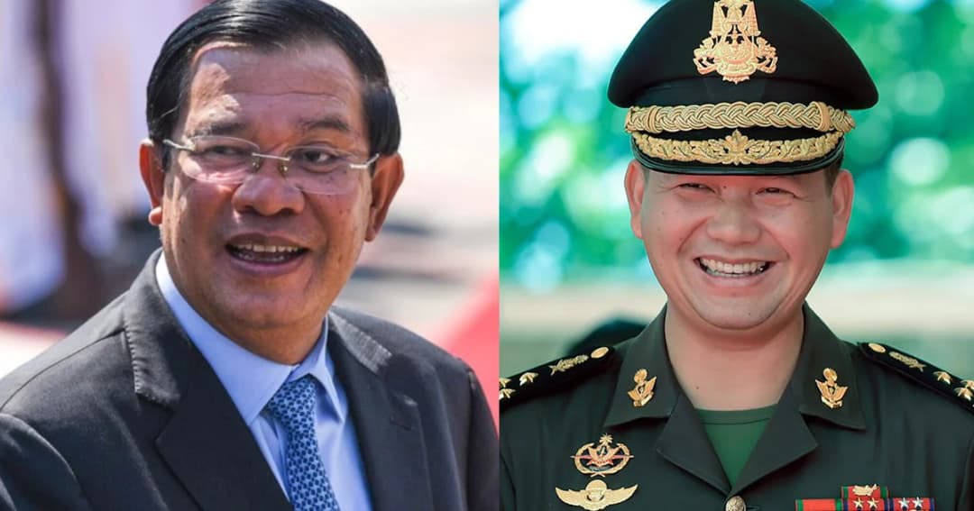 ลูกชายคนโต ‘ฮุน เซน’ นั่ง 2 ตำแหน่งใหญ่ในกองทัพ ค้ำจุนอำนาจพ่อ