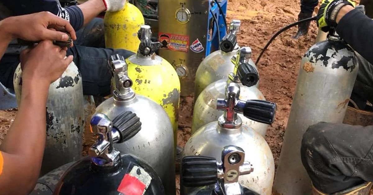 “เสบียงอาหาร-อากาศ” มีพร้อมสำหรับทุกคนในถ้ำหลวง