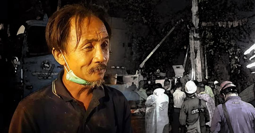 สุรทิน ชัยชมพู ผู้ปิดทองหลังพระ ลดน้ำเข้าถ้ำหลวง