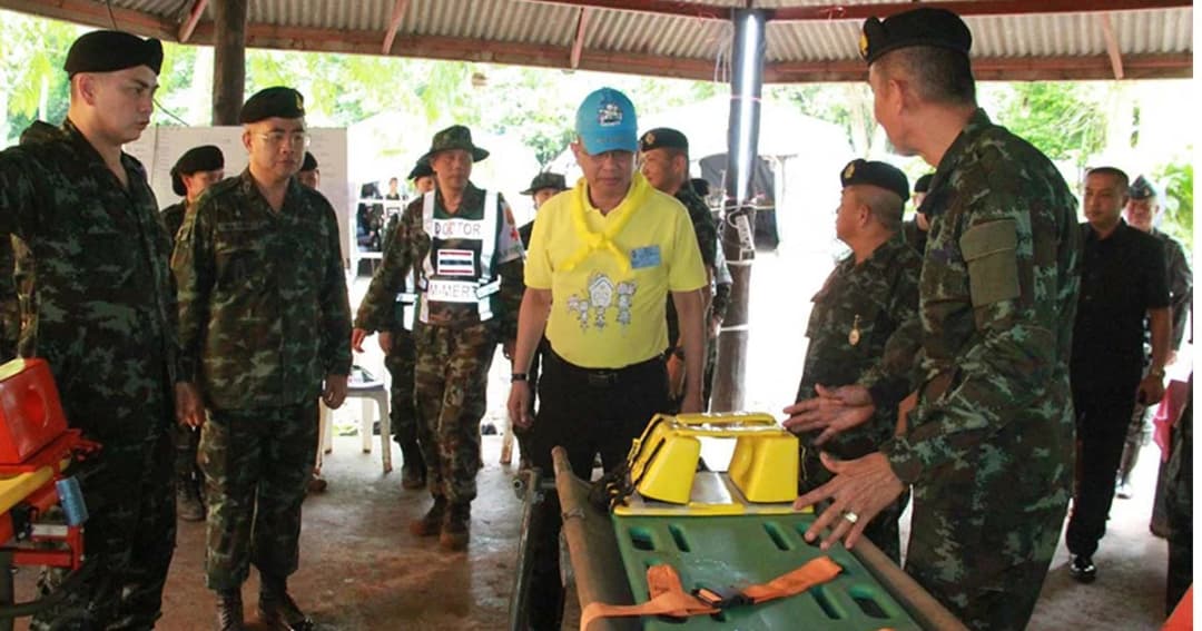 รมช.กลาโหม เผย ฝนลดทำให้ ‘หน่วยซีล’ รุกคืบถ้ำหลวงได้ลึกขึ้น