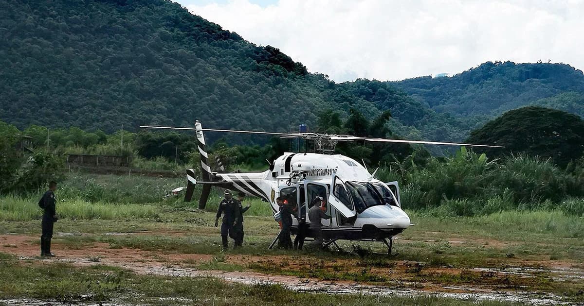 สธ.ปรับแผนช่วยชีวิต หากพบทีมหมูป่าจะใช้ ฮ.ส่ง รพ.ใน 15 นาที