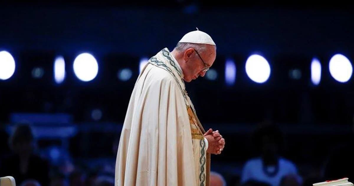 โป๊ปฟรานซิส ทรงสวดมนต์ภาวนาให้ทีมหมูป่าปลอดภัย