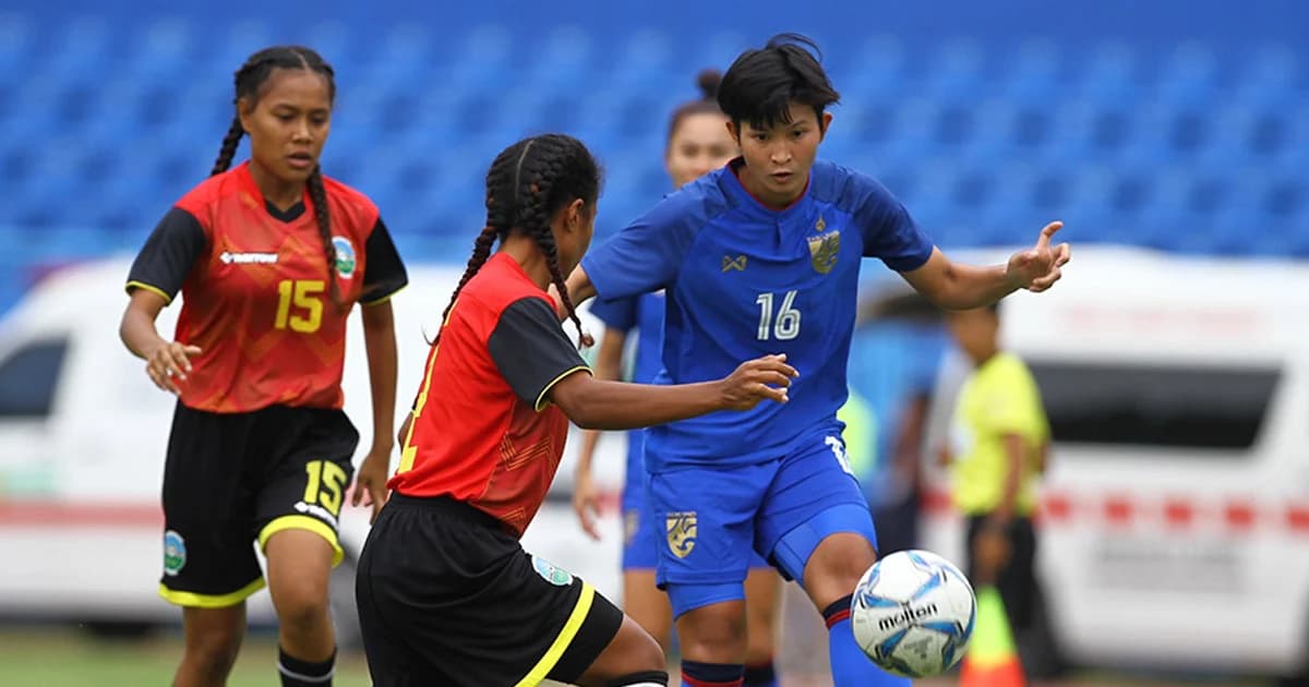 ‘ชบาแก้ว’ ถล่ม ติมอร์ 8-0 ประเดิมศึกอาเซียน 2018