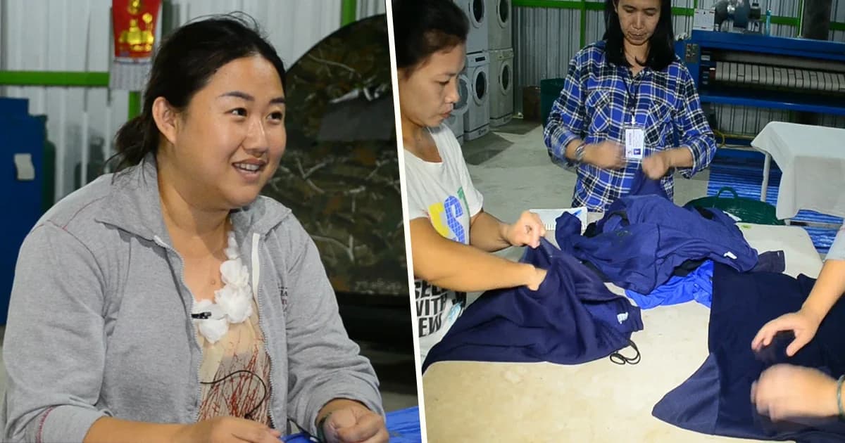 ร้านซักรีดใจอาสา ขยายเวลาซักผ้าฟรี 24 ชม. ให้ทีมค้นหา 13 ชีวิต