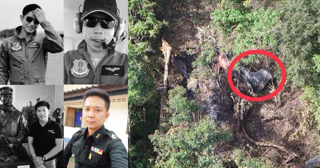 คืบหน้า ! เครื่องบินทัพบกตกที่แม่ฮ่องสอน เสียชีวิต 3 เจ็บ 1