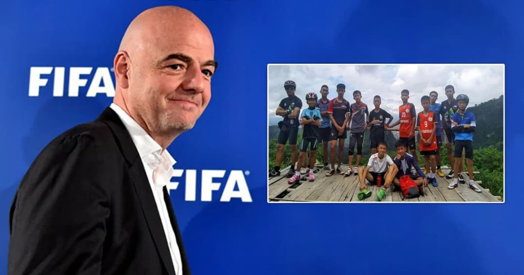 ‘ฟีฟ่า’ แถลงการณ์เชิญ ‘ทีมหมูป่า’ ดูนัดชิงบอลโลก 2018