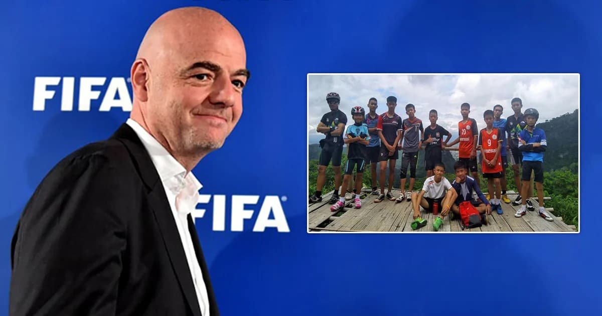 ‘ฟีฟ่า’ แถลงการณ์เชิญ ‘ทีมหมูป่า’ ดูนัดชิงบอลโลก 2018