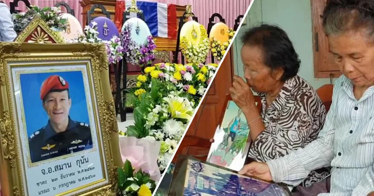 ครอบครัวสุดเศร้า! เตรียมรับศพ “จ่าเอกสมาน” วีรบุรุษถ้ำหลวงกลับร้อยเอ็ด