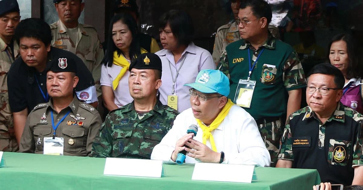 ผบ.ศอร. คาด 3 – 4 วันนี้ เอื้อนำทีมหมูป่าออกจากถ้ำ ก่อนฝนตกหนักสัปดาห์หน้า