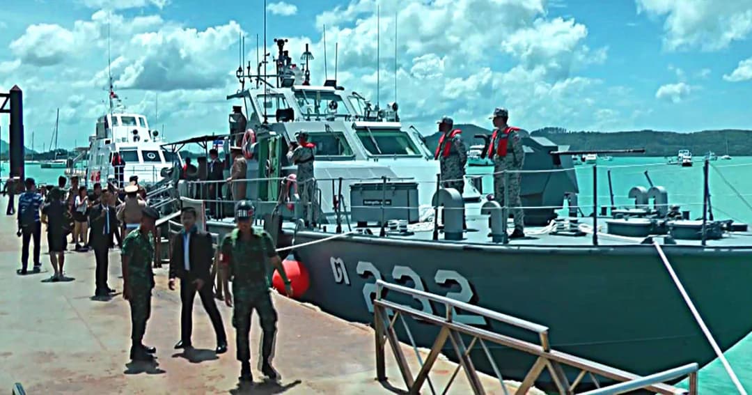 ผบ.ทร. ทูตจีน ประชุมร่วม และดูที่เกิดเหตุ “เรือล่มภูเก็ต”