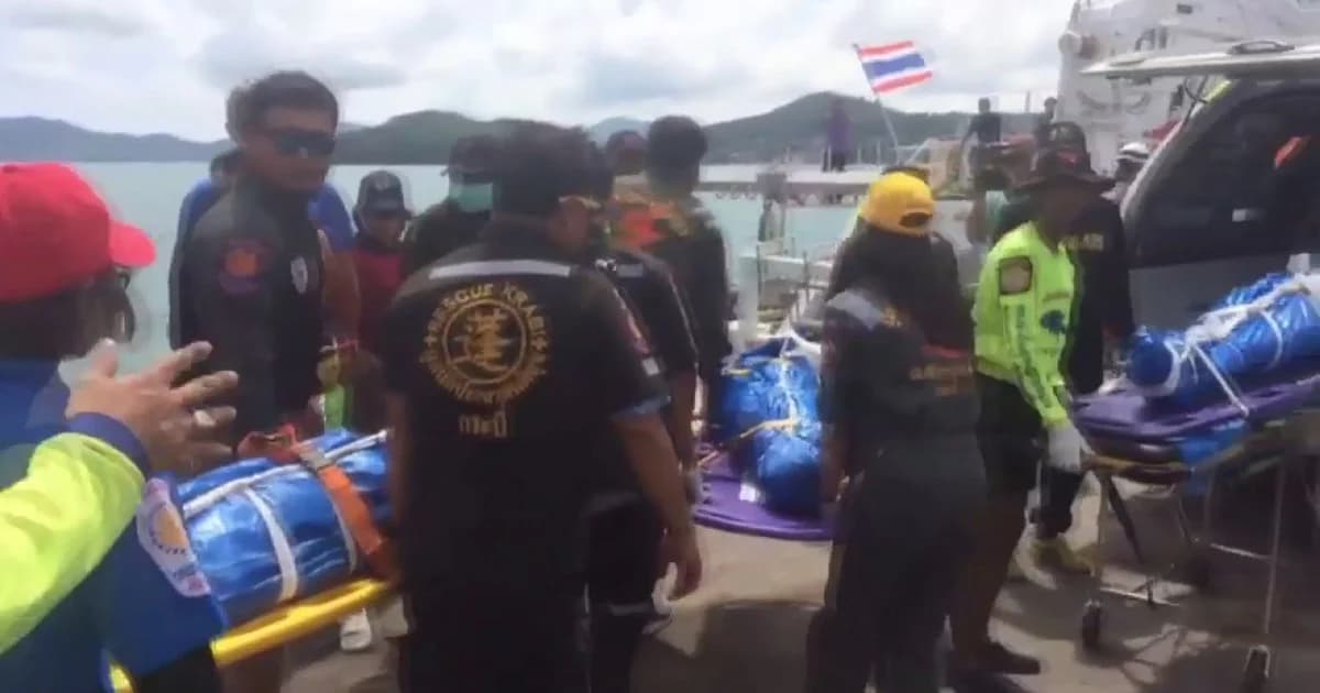 ผู้ว่าฯ ภูเก็ต-ทร.แถลงคืบหน้าเหตุเรือล่ม พบศพเพิ่ม 38 สูญหาย 18